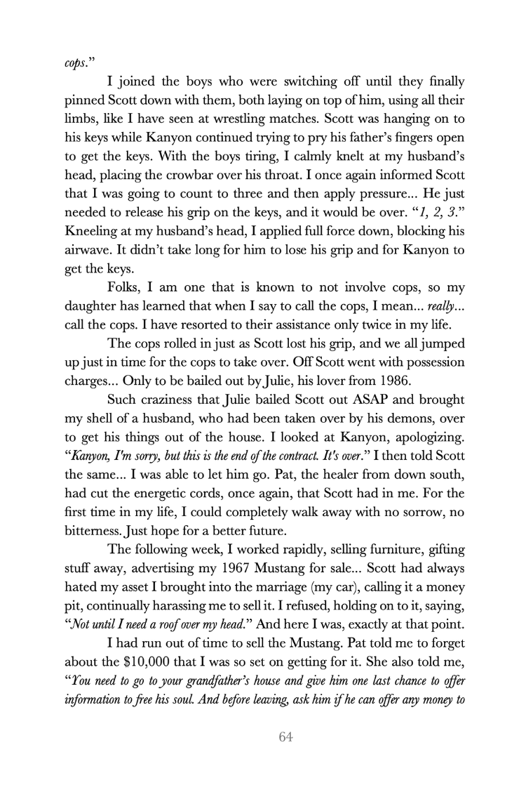 Text except taken from Healing at the Harbor print book page 64 (3/6)